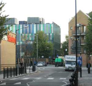 Site of Ma's Shop where Brady Street and Darling Row once met.
