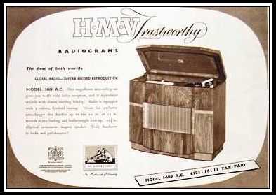 HMV radiogram