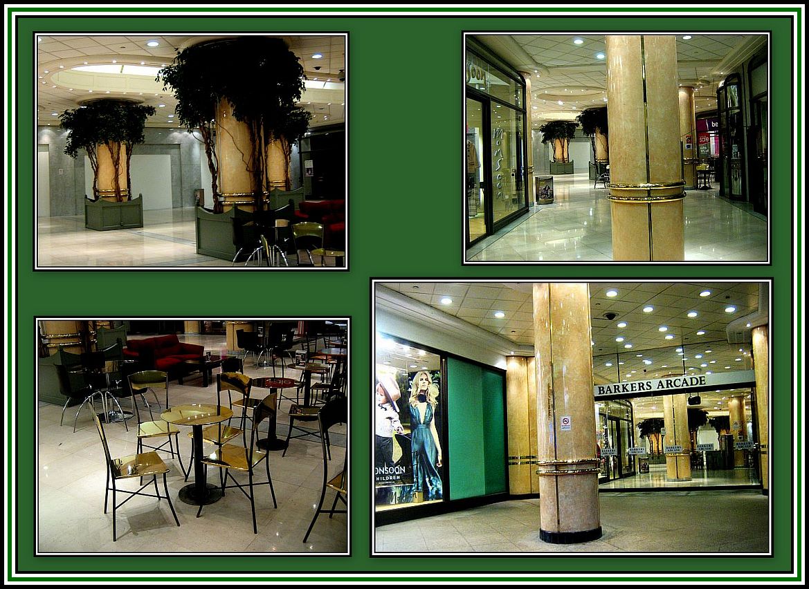 Barker's Arcade Today Collage