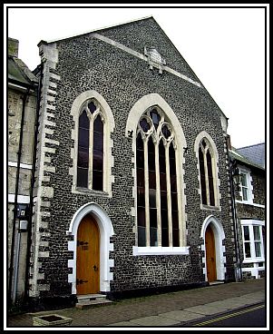 Congregational Church Exterior red.