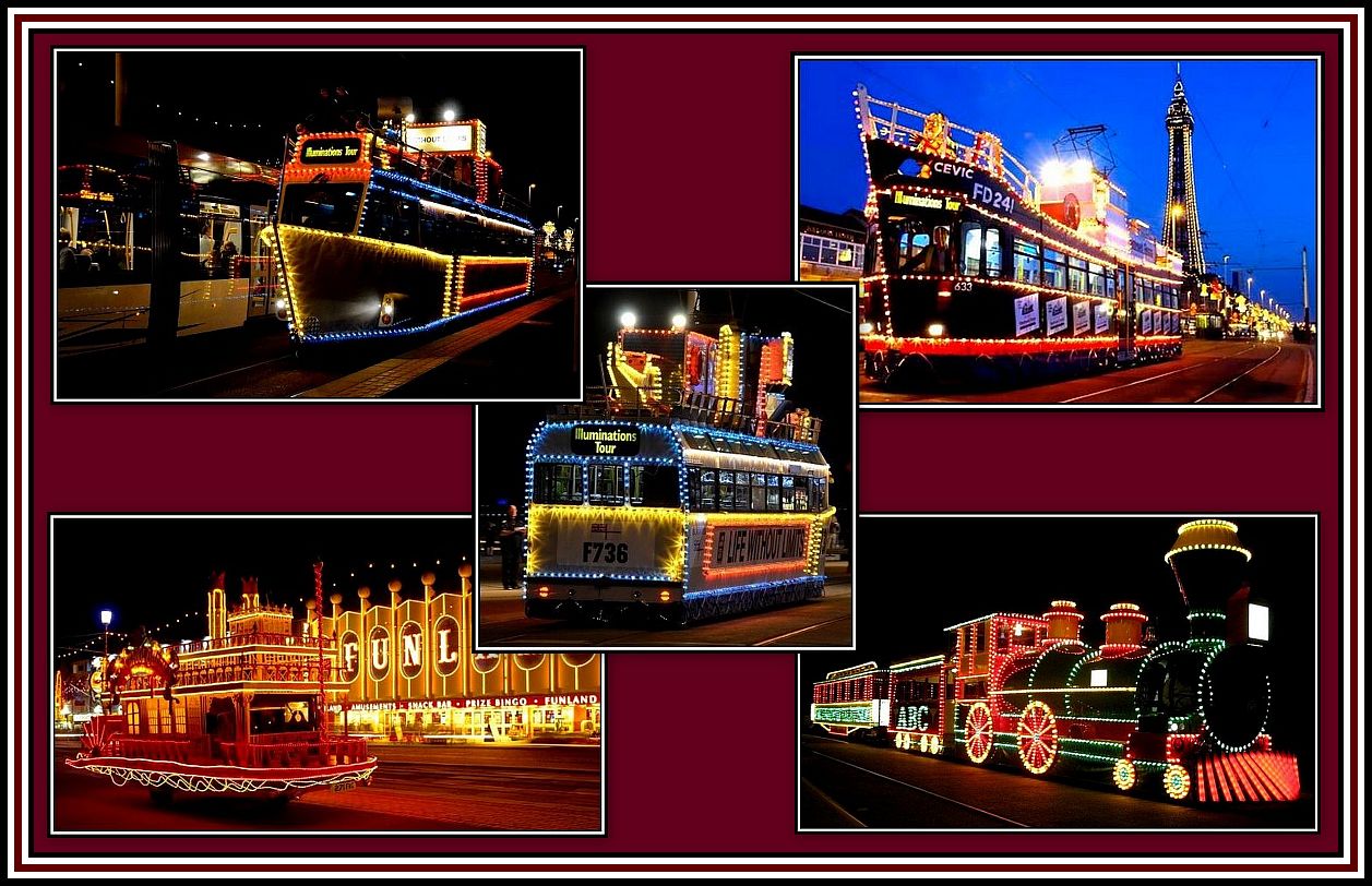 Trams Collage