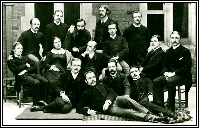 Early Students with the Barnetts
