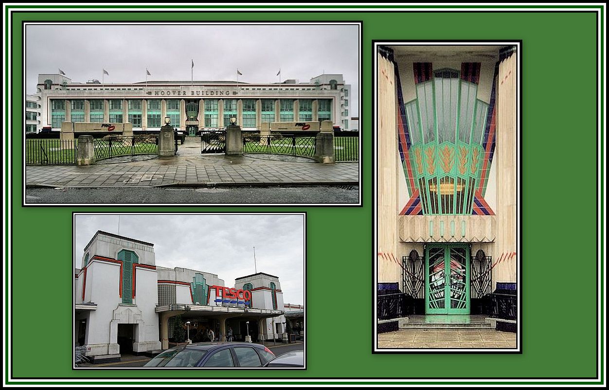 Hoover Building Collage